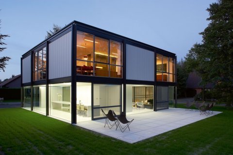 maison paille alpine